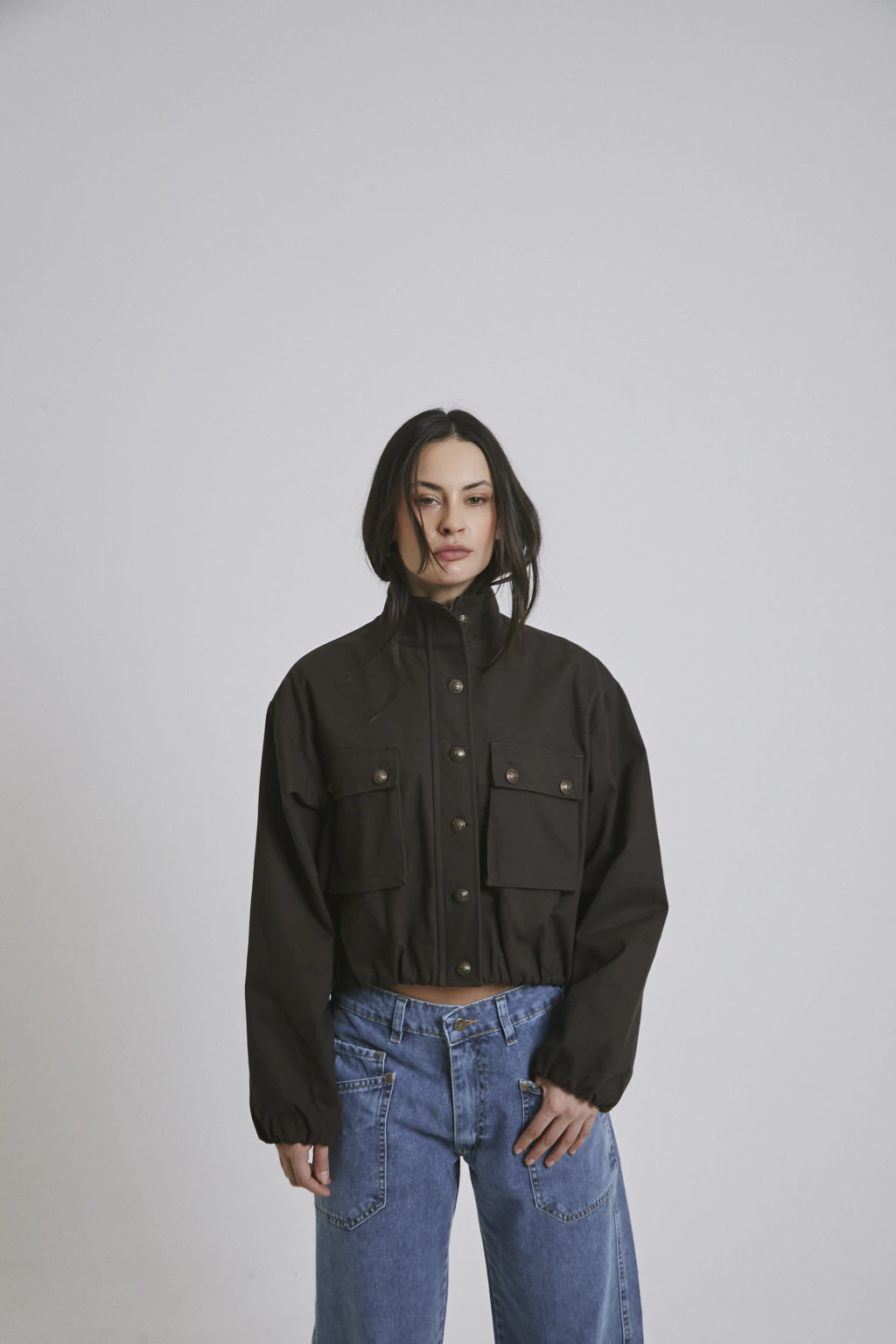 Campera Utility Marrón